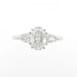 Nhẫn kim cương PT900 1.032CT D VS1 cắt oval - Hàng hiệu Authentic 871292