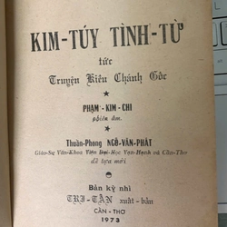 KIM TÚY TÌNH TỪ TỨC TRUYỆN KIỀU CHÁNH GỐC - NGUYỄN DU 519657