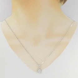 K18WG Dây chuyền kim cương 0.48CT - Hàng hiệu Authentic 862114