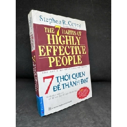 [Phiên Chợ Sách Cũ] 7 Thói Quen Để Thành Đạt, 2016 - Stephen R. Covey H1108 SBM
