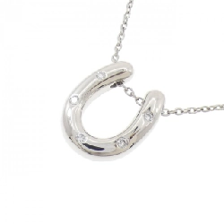 Dây chuyền kim cương hình móng ngựa PT900/PT850 0.02CT - Hàng hiệu Authentic 857857