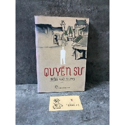 Quyền sư- Trần Việt Trung- sách lưu kho chưa qua sd,giấy xốp có ố nhẹ