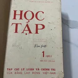 Tạp chí Học Tập (Số 1 đến 12 năm 1963) - Trung ương Đảng Lao động Việt Nam