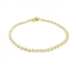 K18YG Dây chuyền trái tim kim cương 1.00CT - Hàng hiệu Authentic 869913