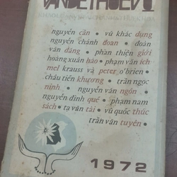 VẤN ĐỀ THUẾ VỤ - NXB: 1972