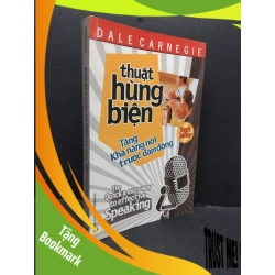 (TẶNG BOOKMARK) Thuật hùng biện tăng khả năng nói trước đám đông mới 80% bẩn bìa, ố nhẹ 2008 RBK2410 Dale Carnegie KỸ NĂNG