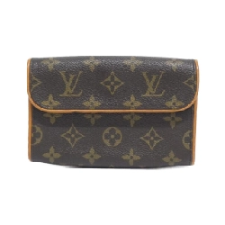 Túi đeo hông Louis Vuitton Monogram Pochette Florentine S M51855+M67304 - Hàng hiệu Authentic