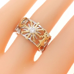 Nhẫn kim cương K18WG/K18YG 0.16CT 668957