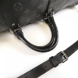 Túi Boston Louis Vuitton Monogram Eclipse Keepall Bandoulière 55cm M40605 614674
