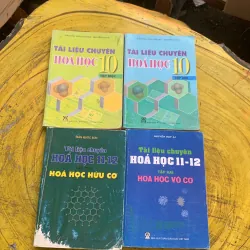 TÀI LIỆU CHUYÊN HOÁ HỌC 10-11-12 TRỌN BỘ 4 CUỐN