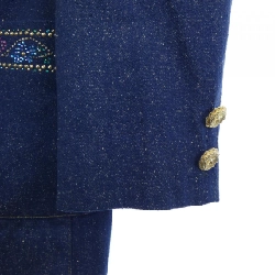 【Mã giảm giá】Thời trang Leonar LEONARD FASHION Áo khoác không cổ 643380