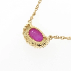 Dây chuyền ruby K18YG 1.01CT - Hàng hiệu chính hãng 860654