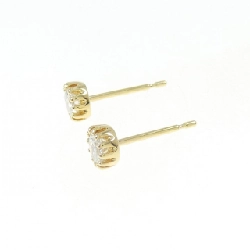 K18YG/ST Bông tai kim cương 0.203CT 0.204CT F VS1 VG-GOOD - Hàng hiệu Chính hãng 874110