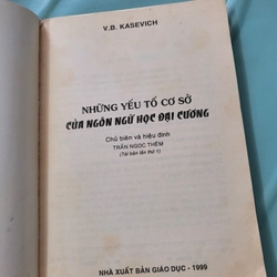 Những yếu tố cơ sở của ngôn ngữ học đại cương _ Kasevich 357096