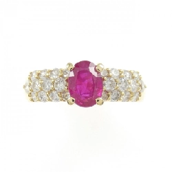 Nhẫn Ruby K18YG 0.89CT - Hàng hiệu Chính hãng 854448