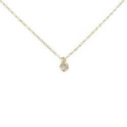 K18YG Dây chuyền kim cương 0.041CT - Hàng hiệu Chính hãng