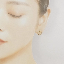 K18YG Bông tai kim cương - Hàng hiệu Authentic 870654