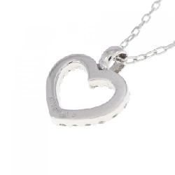 K18WG Dây chuyền kim cương hình trái tim 0.515CT - Hàng hiệu Chính hãng 869062