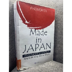 Made in Japan Akio Morita 2015 mới 80% bẩn viền rách tí góc bìa HPB1704
