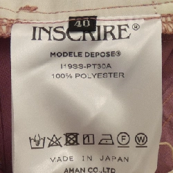 【Mã giảm giá】Ansuclaire INSCRIRE Quần 655282