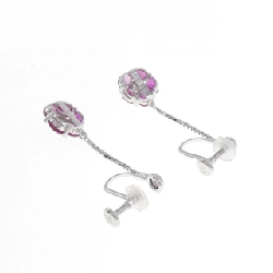 K14WG Hoa Hồng Ruby Bông Tai 2.30CT - Hàng hiệu Chính hãng 872257