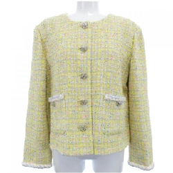 Áo khoác không cổ CHANEL P76339V68243