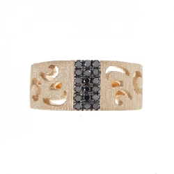 Nhẫn kim cương K18PG/K18BG 0.20CT 665995