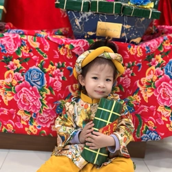 Áo dài xinh cho bé 522610