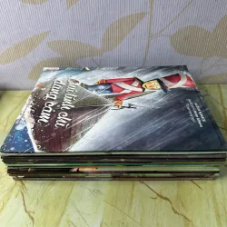 Truyện song ngữ hình màu ,bìa cứng khổ lớn 6c  1031677