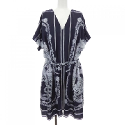 HERMES BRIDE DE GALA EN FLEURS 5E0645DQ Vải lụa Đầm - Hàng hiệu Chính hãng