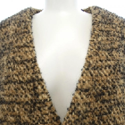 【Mã giảm giá】Áo khoác không cổ CELINE 640955