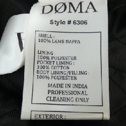 Đồ da DOMA - Áo khoác da biker - Hàng hiệu Authentic 824168