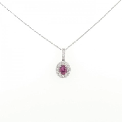 Dây chuyền Ruby 0.35CT - Hàng hiệu Chính hãng