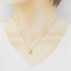 K18YG/750YG Dây chuyền kim cương 0.20CT - Hàng hiệu Chính hãng 860072