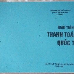 Cuốn photo Giáo trình Thanh toán quốc tế 13020