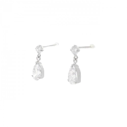 K18WG Bông tai Cubic - Hàng hiệu Chính hãng 870361