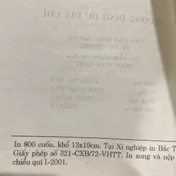 PHƯƠNG ĐÌNH DƯ ĐỊA CHÍ, bìa cứng (XB 2001) 732993