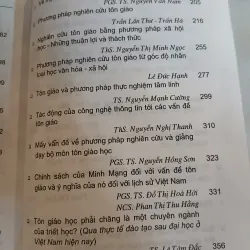 MẤY VẤN ĐỀ TÔN GIÁO HỌC VÀ GIẢNG DẠY TÔN GIÁO HỌC - NGUYỄN HỒNG DƯƠNG 1026429