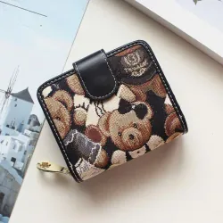 Ví Nữ Cầm Tay Mini Nhiều Ngăn Đựng Thẻ TTWN BEAR 575139