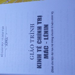 Giáo trình kinh tế chính trị Mác-Lênin  15743