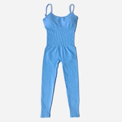 Combo 3 bộ Jumpsuit đồ thể thao tập Yoga, tập Gym thoáng khí (Size M) - Hồng, Xanh, Khaki 333973