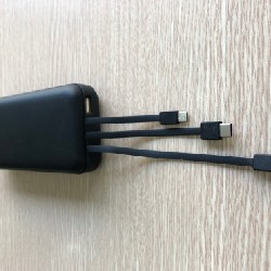 Portable charger 3 cables 26800mAh 1319