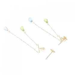 Bông tai Blue Topaz 750YG/K18YG - Hàng hiệu Authentic 865675