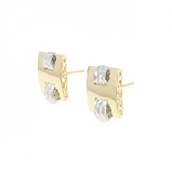 K18YG/K18WG Bông tai - Hàng hiệu Authentic 870889