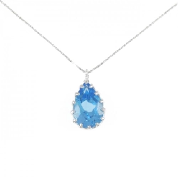 K10WG Blue Topaz Necklace - Hàng hiệu Authentic