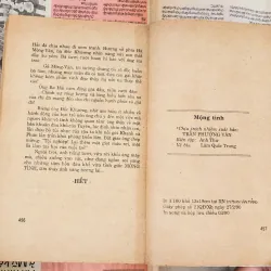 Tiểu thuyết tâm lý xã hội: MỘNG TÌNH (Thanh Thủy) - 456 trang 993221