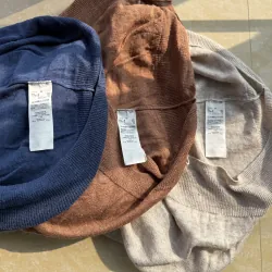 Combo 3 áo cardigan linen của MUJI 1025639