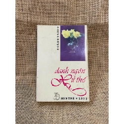 Danh ngôn Xử thế - Hoàng Trung 1995 mới 70% ố có chữ ký của chủ sở hữu cũ Kỹ năng sống NSX1004