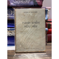 Hành khiển hữu hiệu - Peter F. Drucker 128822