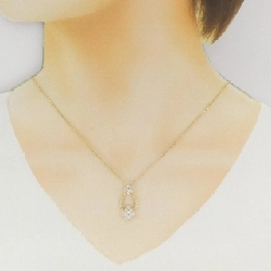 K18YG Hoa Kim Cương Dây Chuyền 0.80CT - Hàng hiệu Chính hãng 858014